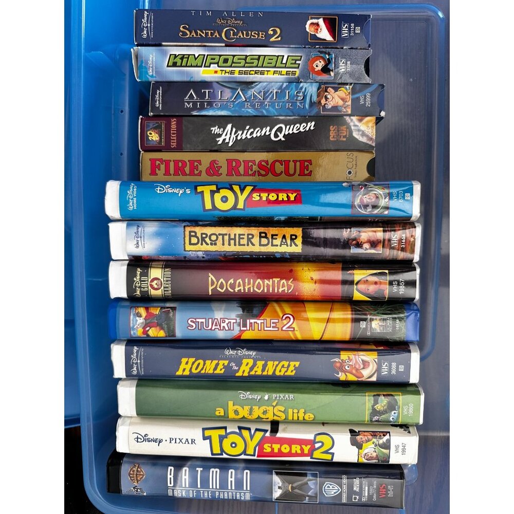 WOW what a lot of 16 sought after kids children's family Disney Pixar and more V